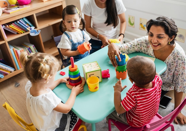 Children Exploring Creativity Through Play